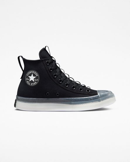 Tenis Converse Chuck Taylor All Star CX Explore Cano Alto Feminino Pretas Branco | PT K0T97P5